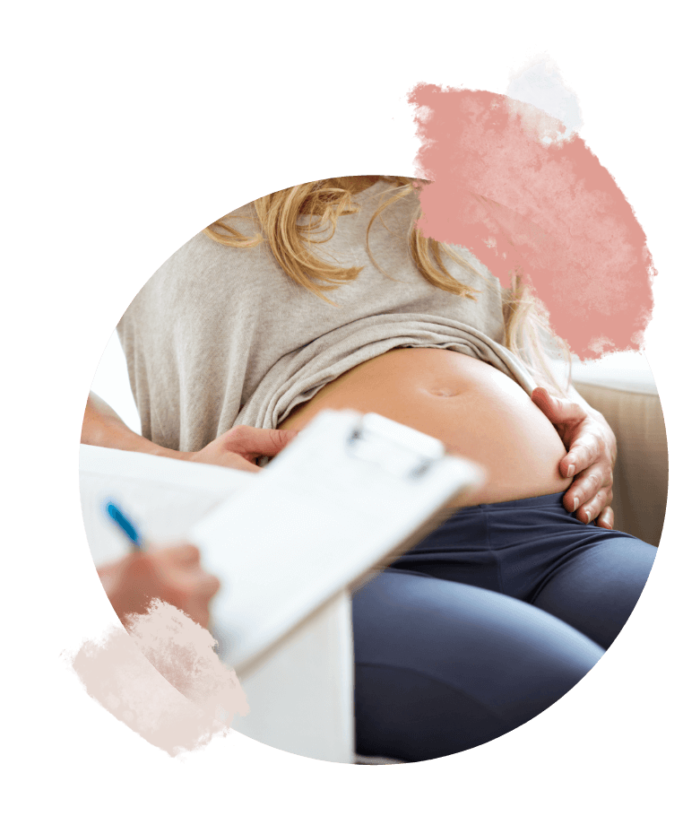 femme encinte formes roses osteopathe specialise femme enceinte